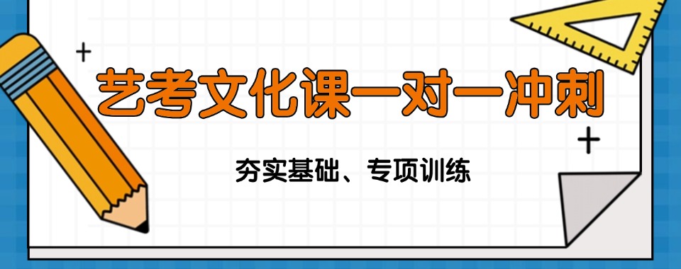 郑州经开区【值得推荐】艺考文化课一对一冲刺班排名前十一览